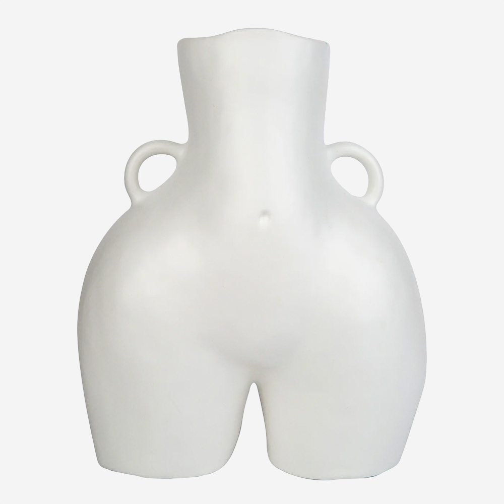 ANISSA KERMICHE-Love Handles Vase (White) – Kitchen & Living
